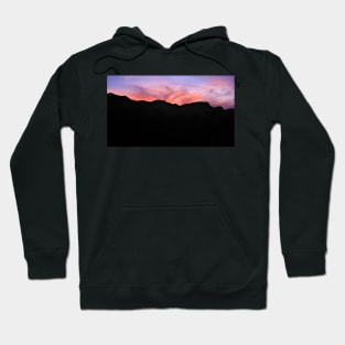 Sunset over the Grampians. Hoodie